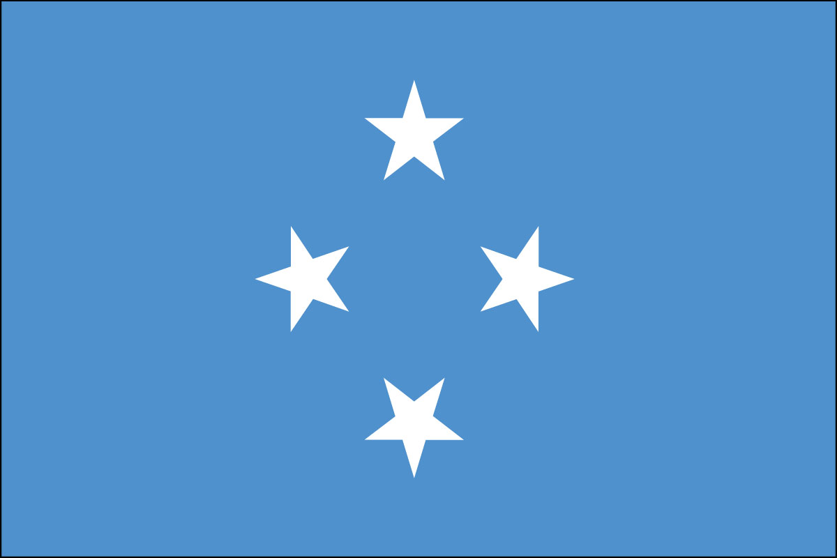 3x5' poly flag of Micronesia