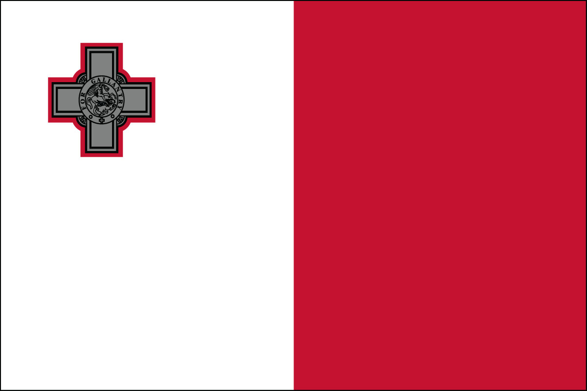 3x5' poly flag of Malta