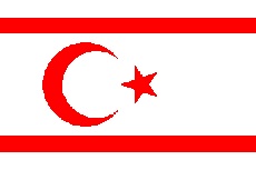 3x5' poly flag of Northern Cyprus