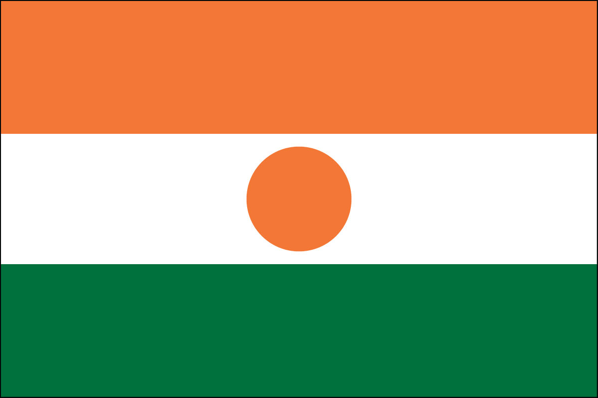 3x5' poly flag of Niger