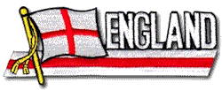 Cut-Out Flag Patch of England (St. George)