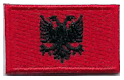 Micro Flag Patch of Albania