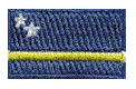 Micro Flag Patch of Curaçao