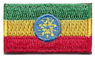 Micro Flag Patch of Ethiopia