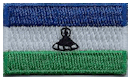 Micro Flag Patch of Lesotho