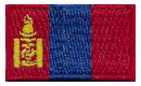 Micro Flag Patch of Mongolia