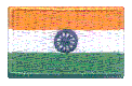 Micro Flag Patch of India