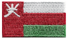 Micro Flag Patch of Oman