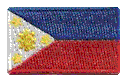 Micro Flag Patch of Philippines