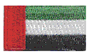 Micro Flag Patch of United Arab Emirates