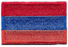 Mini Flag Patch of Armenia