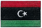 Mini Flag Patch of Libya