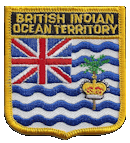 Shield Flag Patch of British Indian Ocean Territory