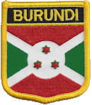 Shield Flag Patch of Burundi