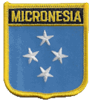 Shield Flag Patch of Micronesia