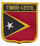 Shield Flag Patch of Timor-Leste (East Timor)