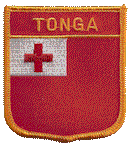 Shield Flag Patch of Tonga