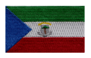 Midsize Flag Patch of Equatorial Guinea - 1½x2½" embroidered Midsize Flag Patch of Equatorial Guinea.<BR>Combines with our other Midsize Flag Patches for discounts.