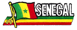 Cut-Out Flag Patch of Senegal - 1¾x4¾" embroidered Cut-Out Flag Patch of Senegal.<BR>Combines with our other Cut-Out Flag Patches for discounts.