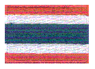 Mini Flag Patch of Thailand - 1¼x1¾"  embroidered Mini Flag Patch of Thailand.<BR>Combines with our other Mini Flag Patches for discounts.