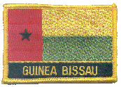 Named Flag Patch of Guinea-Bissau - 2¼x3¼" embroidered Named Flag Patch of Guinea-Bissau.<BR>Combines with our other Named Flag Patches for discounts.