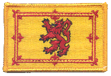 Standard Rectangle Flag Patch of Scotland - Lion - 2¼x3½" embroidered Standard Rectangle Flag Patch of Scotland - Lion Rampant.<BR>Combines with our other Standard Rectangle Flag Patches for discounts.